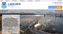 Desktop Screenshot of lakeviewdentalclinic.com